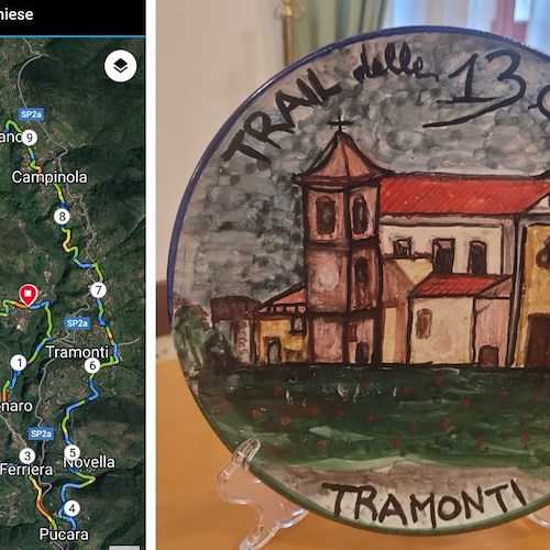 Tramonti, domenica 23 aprile al via la prima edizione del Trail delle 13 Chiese