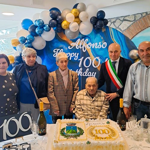 A Tramonti i 100 anni di Nonno Alfonso