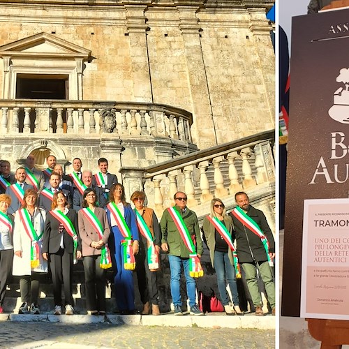 Tramonti ospite a Scurcola Marsicana per il Ventennale dell’Associazione Borghi Autentici D’Italia 