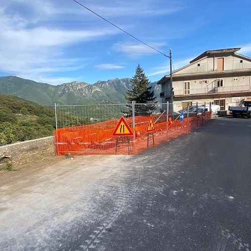 Tramonti, quasi ultimati i lavori di messa in sicurezza sulla SP 141