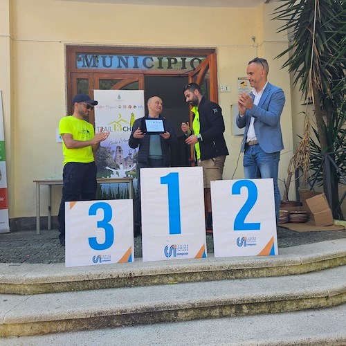 Tramonti, successo per il primo Trail delle 13 Chiese: oro per il ravellese Leonardo Mansi