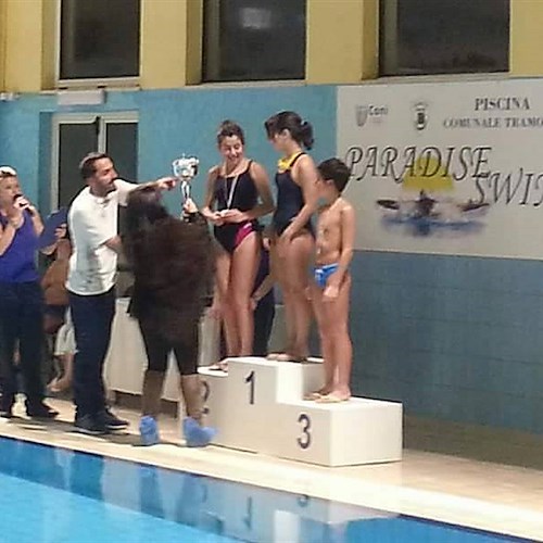 Tramonti, successo per le gare junior alla piscina comunale /FOTO