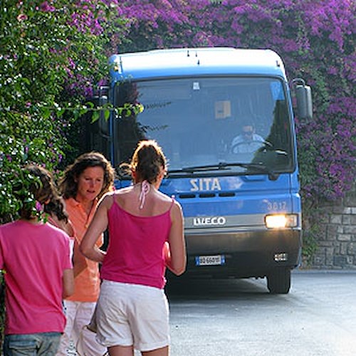 Trasporto pubblico, da 13 giugno in vigore nuovi orari Sita in Costa d'Amalfi /SCARICA TABELLE
