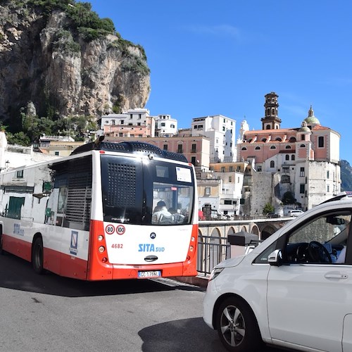 Trasporto pubblico in Costa d’Amalfi: da lunedì 12 giugno Sita osserverà l’orario estivo /SCARICA TABELLE  
