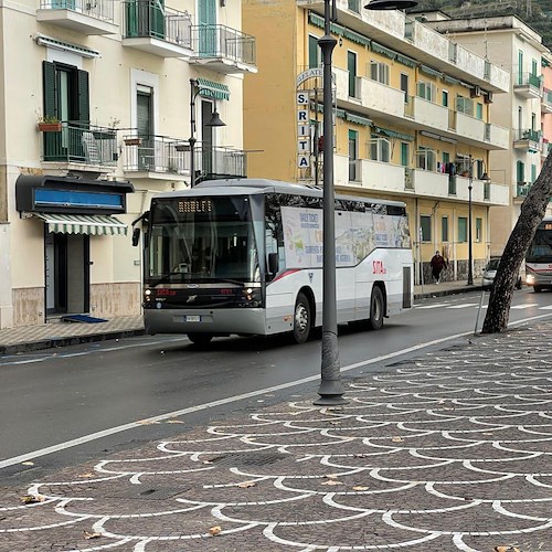 Trasporto pubblico, Sita Sud annuncia nuovi orari per la Costa d'Amalfi dal 12 settembre