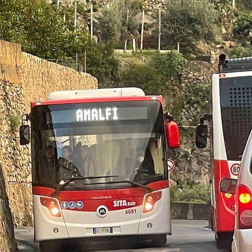 Trasporto scolastico in Costa d’Amalfi, dal 10 ottobre nuove corse per gli studenti pendolari