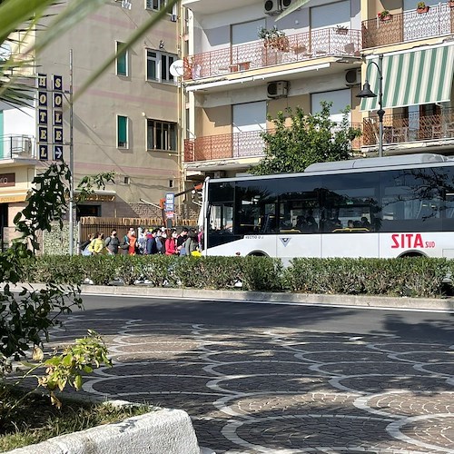 Trasporto scolastico in Costa d’Amalfi, dal 10 ottobre nuove corse per gli studenti pendolari