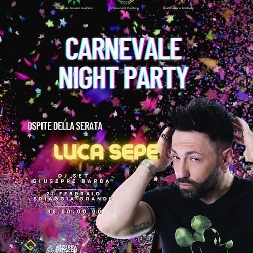 Tre giorni di eventi per il Carnevale a Positano