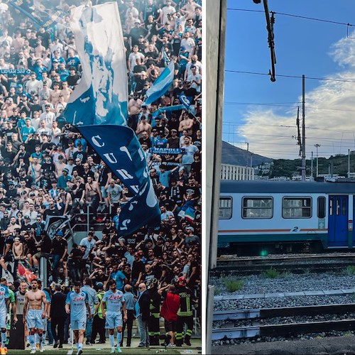 Trenitalia: Corse Straordinarie della Metro Linea 2 dopo la partita Napoli-Sampdoria