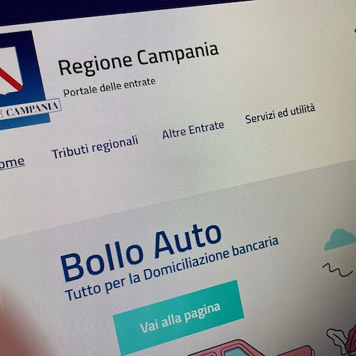 Tributi, in Campania è online il Portale delle Entrate regionali