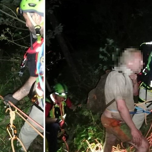 Turista danese si smarrisce sul Monte Faito, ritrovato dopo una notte di ricerche dal Soccorso Alpino 