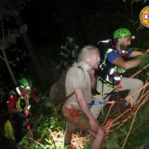 Turista danese si smarrisce sul Monte Faito, ritrovato dopo una notte di ricerche dal Soccorso Alpino 