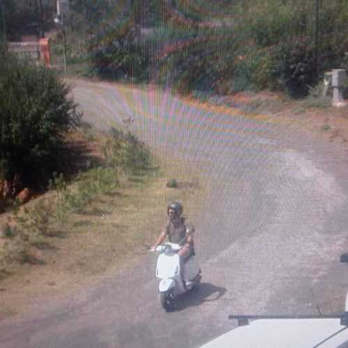 Turista in scooter nel Parco Archeologico di Pompei, multato. La direzione: «Nessun danno, ha percorso un viale esterno»