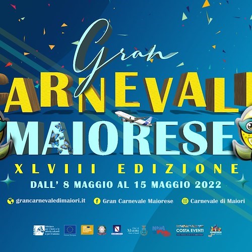 Tutto pronto a Maiori per il Carnevale di Primavera: dal 7 al 15 maggio due weekend di festa con sfilate e balli