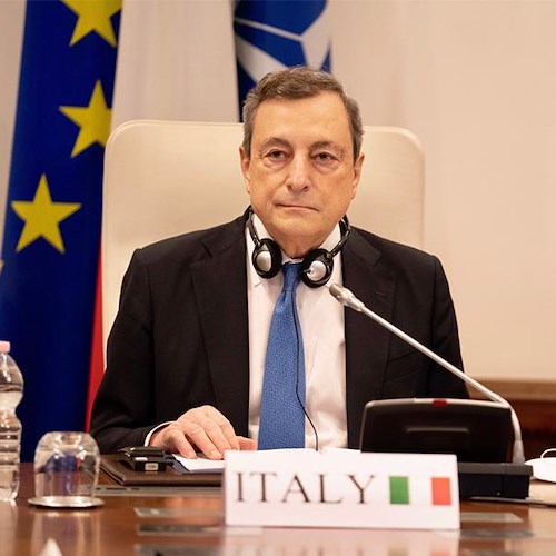 Ucraina, Draghi sostiene l'uscita della Russia da Swift