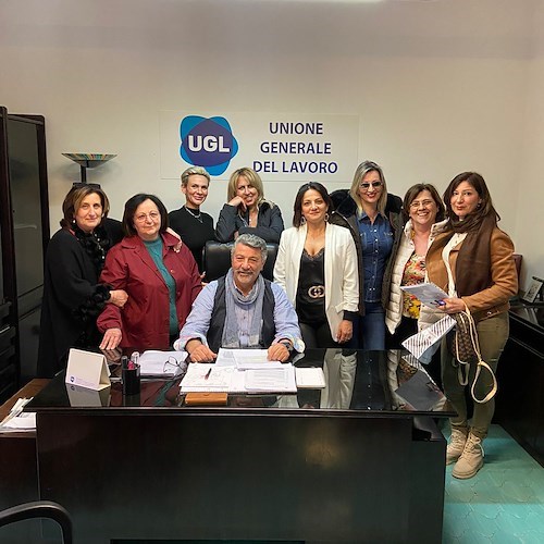 Ugl Igiene Ambientale di Salerno, Massimiliano Cafaro riconfermato segretario generale