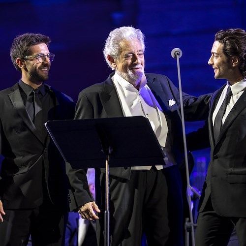 “Un’Estate da Re”, la standing ovation per Domingo, Il Volo e Rybak chiude un’edizione da tutto esaurito /FOTO