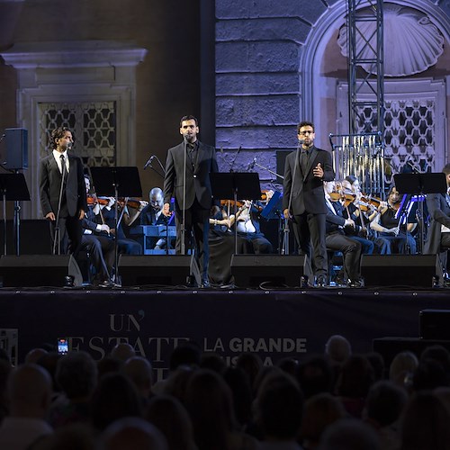 “Un’Estate da Re”, la standing ovation per Domingo, Il Volo e Rybak chiude un’edizione da tutto esaurito /FOTO