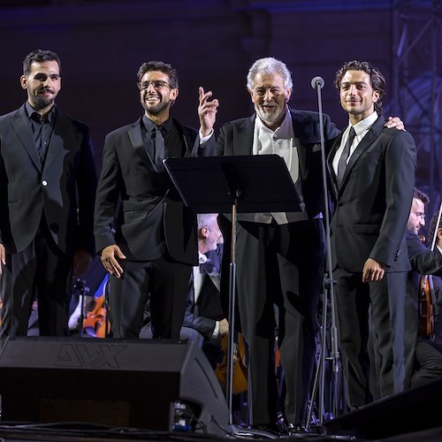 “Un’Estate da Re”, la standing ovation per Domingo, Il Volo e Rybak chiude un’edizione da tutto esaurito /FOTO