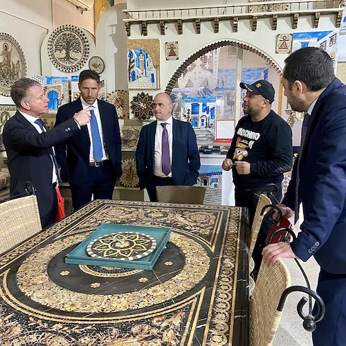 Una delegazione da Positano a Sidi Bou Said in virtù di uno scambio culturale e commerciale con la città tunisina