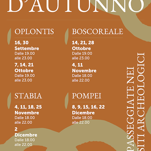 "Una sera d'Autunno" <br />&copy; Pompeii - Parco Archeologico