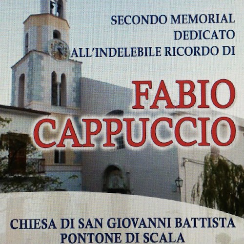 “Una voce per te...”, 5 gennaio Pontone ricorda Fabio Cappuccio