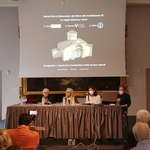 Università degli Studi del Sannio, presentato il video 3D sulla Chiesa di Santa Sofia, Patrimonio Unesco