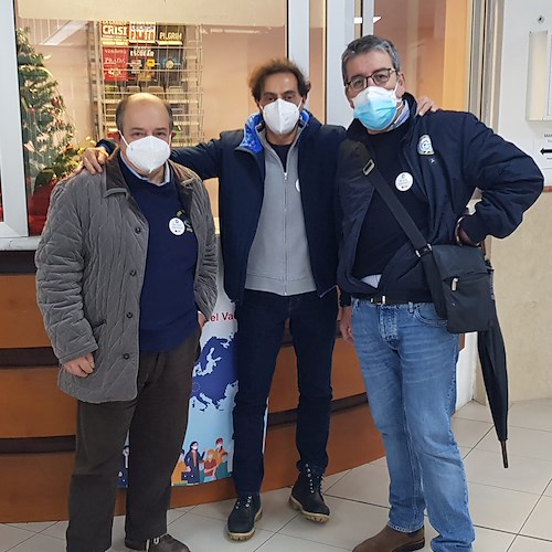 V-Day, vaccino per tre medici del Costa d’Amalfi. Lanzieri: «Giorno importante per tutti»