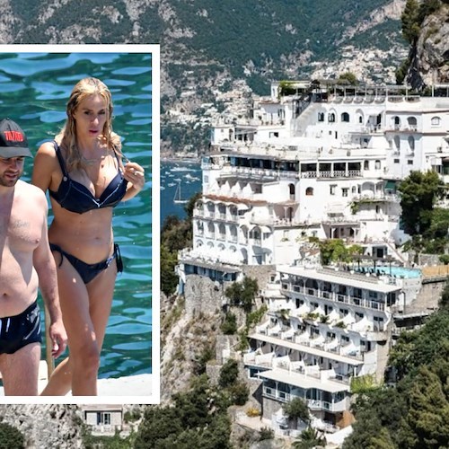 Valeria Marini ritrova l'amore: paparazzata con il nuovo fidanzato al Grand Hotel Tritone di Praiano