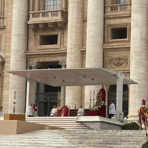 Vaticano, "I Bambini incontrano il Papa": dalla Costiera una folta delegazione con la P.A. Resilienza e Croce di Sant’Andrea di Amalfi 