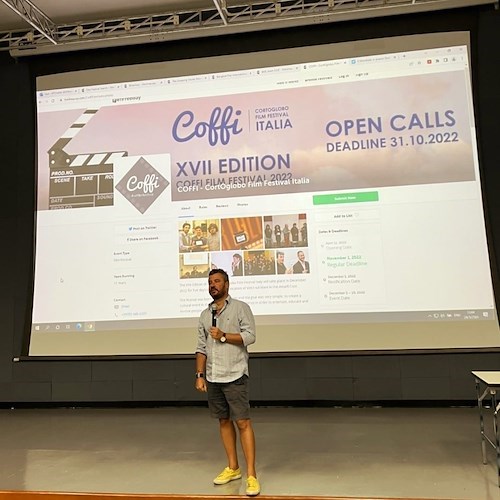 Venerdì 3 febbraio a Vietri sul Mare si premiano i vincitori della XVII Edizione del COFFI Film Festival
