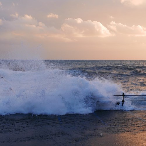 Venerdì allerta meteo per vento forte e mare agitato anche in Costiera Amalfitana <br />&copy; Massimiliano D'Uva