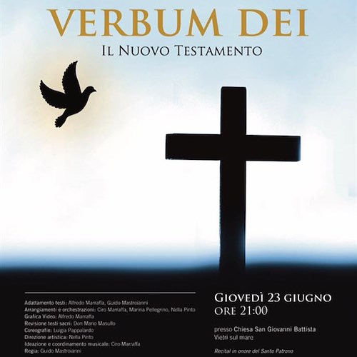 ‘Verbum Dei’: il 23 giugno Vietri festeggia il Santo Patrono con un recital musicale