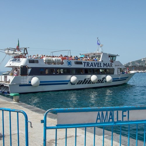 Vie del mare: dal 24 giugno riprendono collegamenti Travelmar per la Costiera Amalfitana [ORARI]