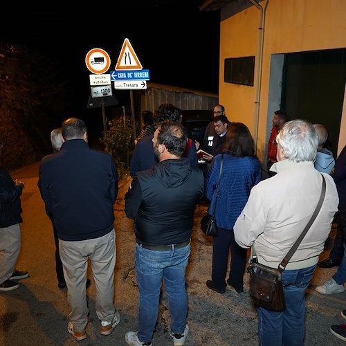 Vietri sul Mare, inaugurato il primo tratto di illuminazione della SP 75<br />&copy; Giovanni De Simone