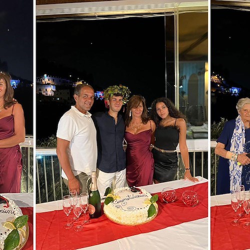 Vietri Sul Mare, per Matteo Barrella laurea in Economia Aziendale con il massimo dei voti
