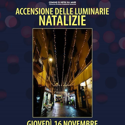 Vietri sul Mare, stasera l'accensione delle luminarie natalizie<br />&copy; Giovanni De Simone