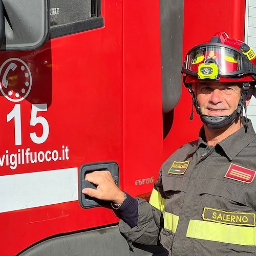 Vigili del Fuoco di Maiori: Giuseppe Normanno conclude il suo servizio dopo 38 anni