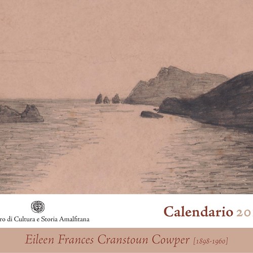 Visse per 38 anni ad Amalfi e la dipinse: a Eileen Cowper il Centro di Cultura e Storia dedica il suo calendario 2018