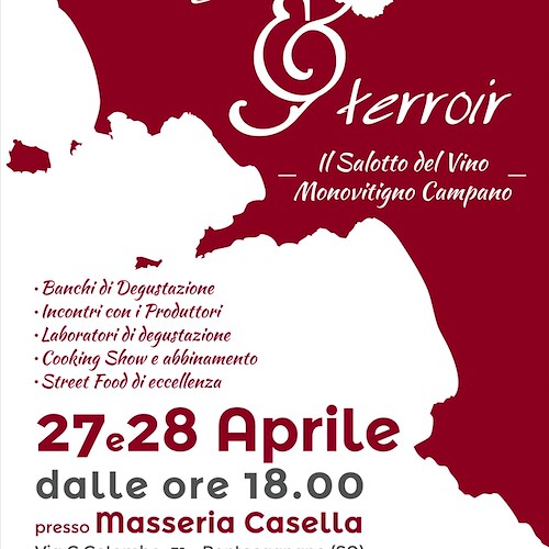 Vitigno & Terroir 2019, 27-28 aprile tappa alla Masseria Casella di Pontecagnano