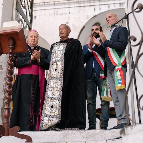 Vittorio Perrotta insignito del titolo di "Magister di Civiltà Amalfitana"
