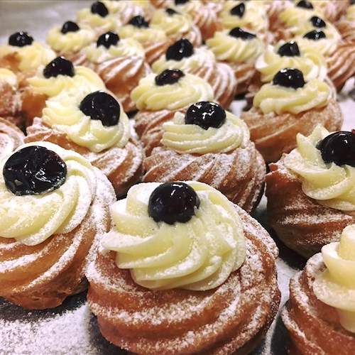 Zeppole di San Giuseppe, la ricetta della Pasticceria Pansa di Amalfi