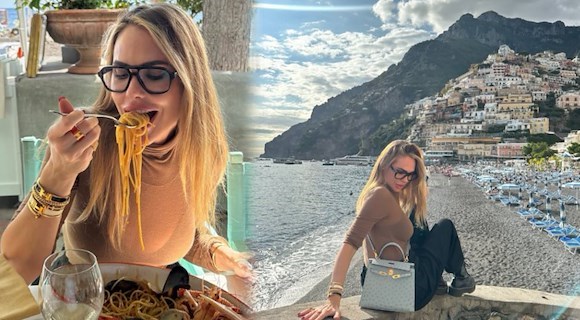 Ilary Blasi in Costiera con Bastian: relax e buon cibo tra Positano e Ravello