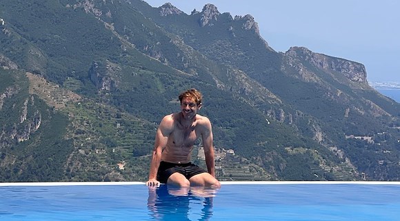 L'attore Giorgio Pasotti si racconta tra ricordi e progetti dal Caruso di Ravello