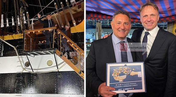 Sulla nave più bella del mondo, la pasticceria italiana celebra l'eccellenza di Sal De Riso