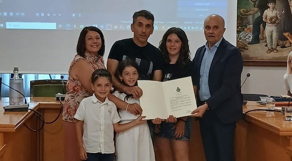 Tramonti, encomio a Fabrizio Marrazzo per l'eroico salvataggio di un giovane caduto in una cisterna