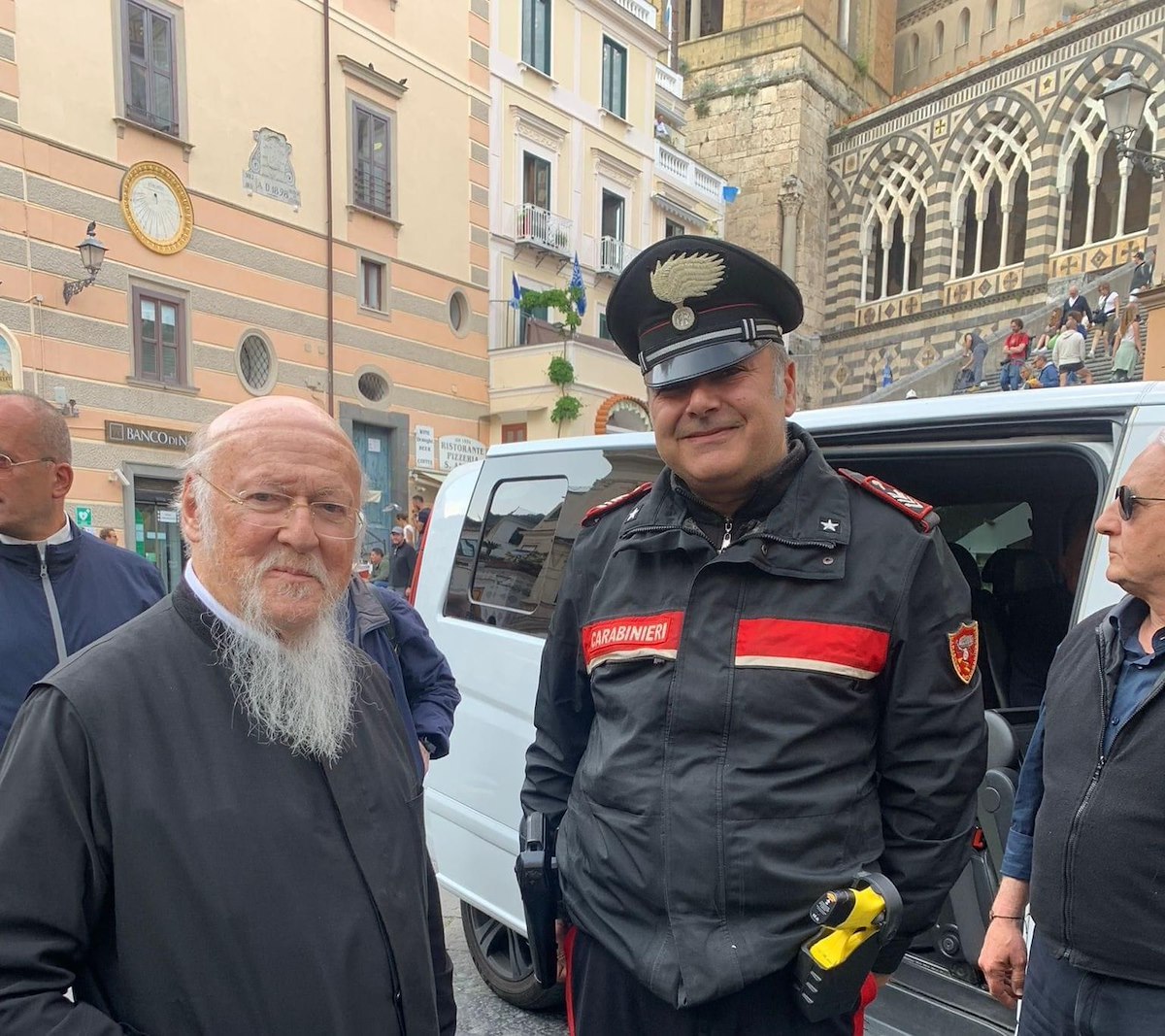 Il Vescovado Il Patriarca di Costantinopoli Bartolomeo I in visita a