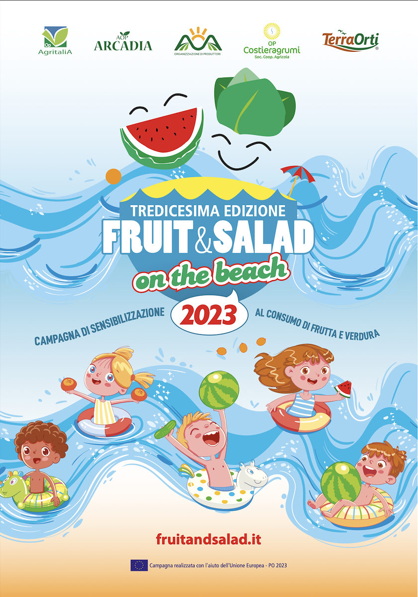 Il Vescovado - Fruit & Salad on the Beach: il tour della salute arriva  anche a Minori per la 13a edizione